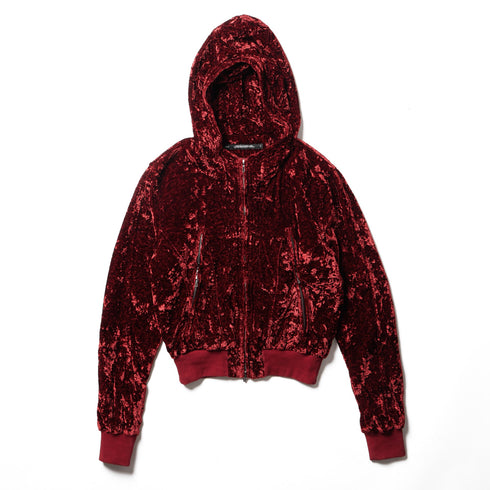 JULIUS 917BLM5 Blood / Seamed Hoodie